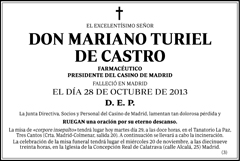 Mariano Turiel de Castro